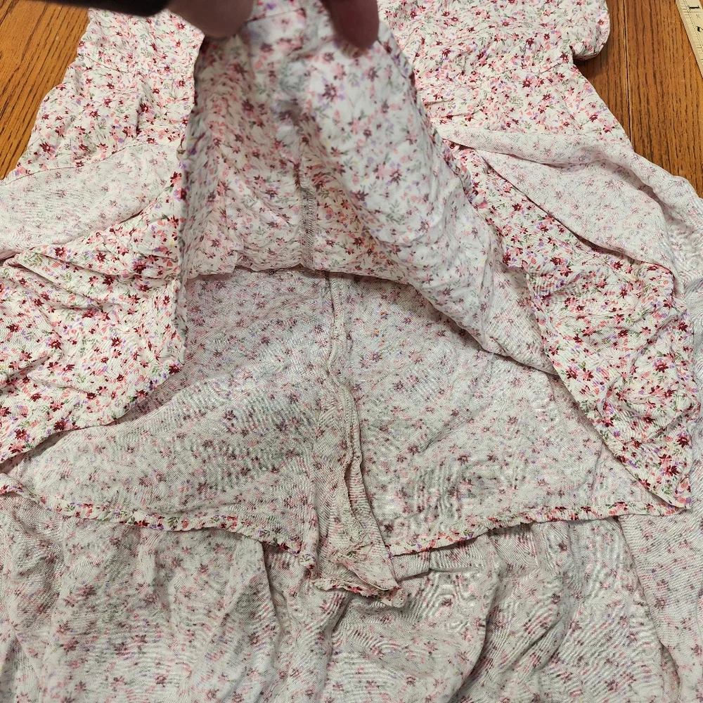 Art Class Sleeveless Dress Short And Long Floral Women's Size XXL - Picture 9 of 12